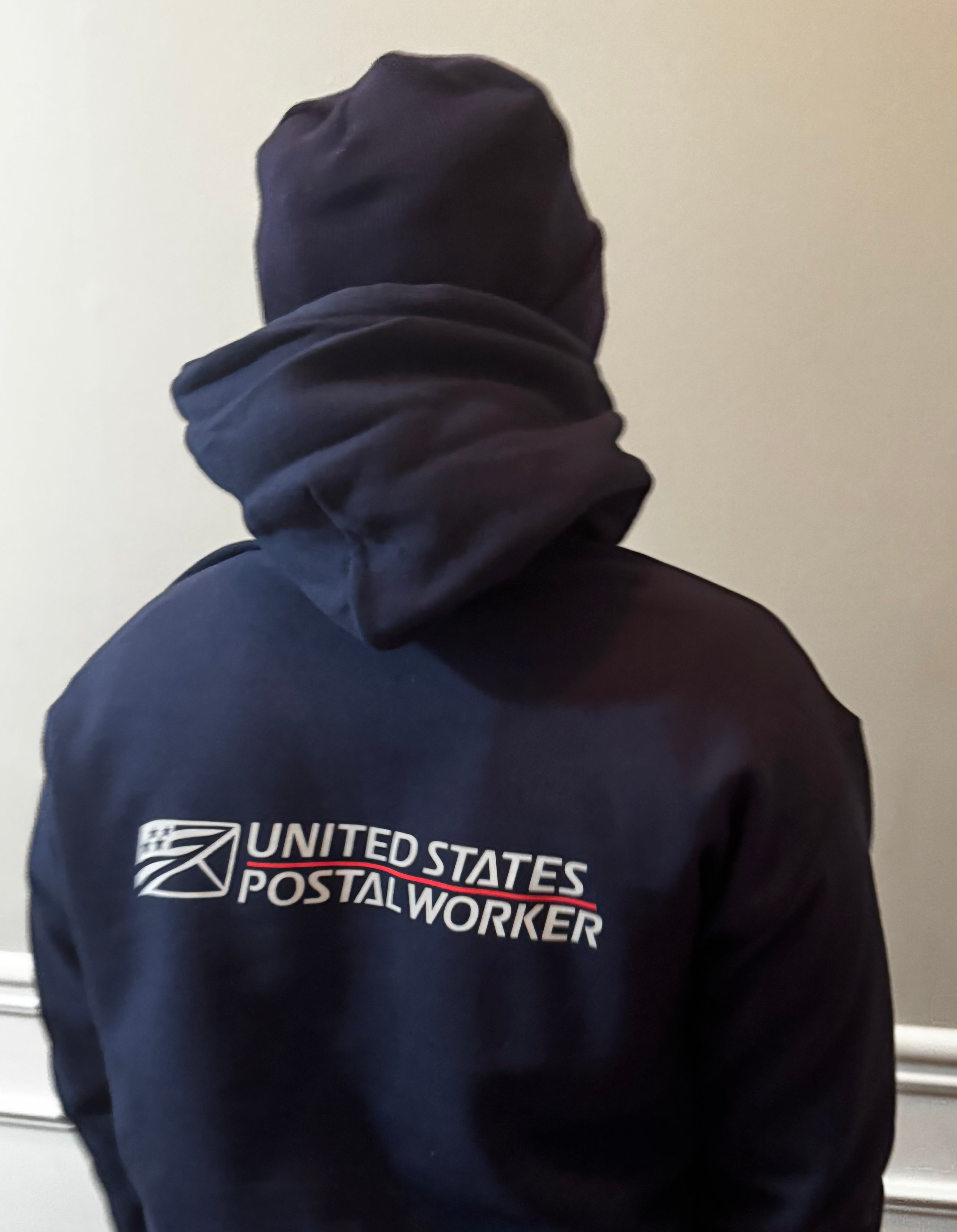 Reflective US Postal Worker Hoodie
