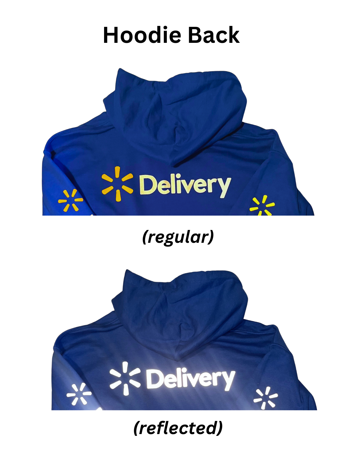 Reflective Walmart / Spark Delivery Hoodie