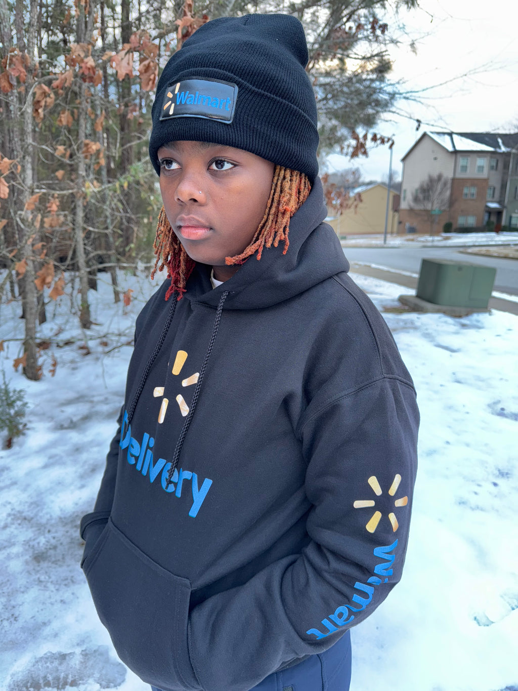 Reflective Walmart / Spark Delivery Hoodie