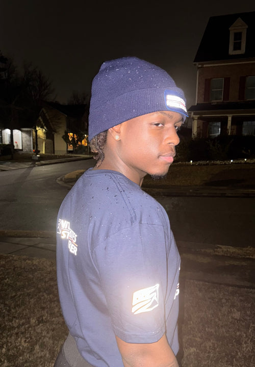 Reflective Beanie Postal Worker Knit Cap