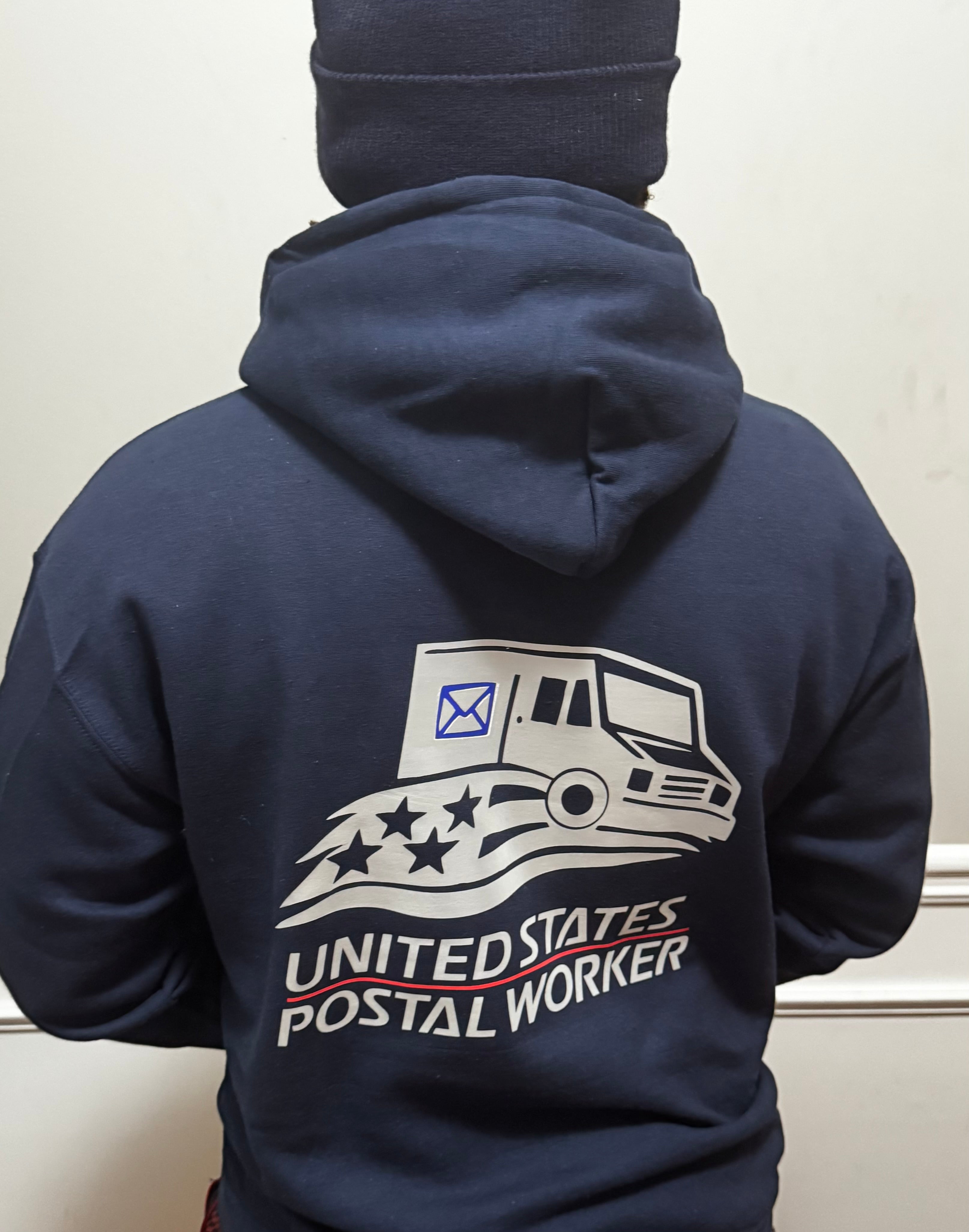 Reflective US Postal Worker Hoodie