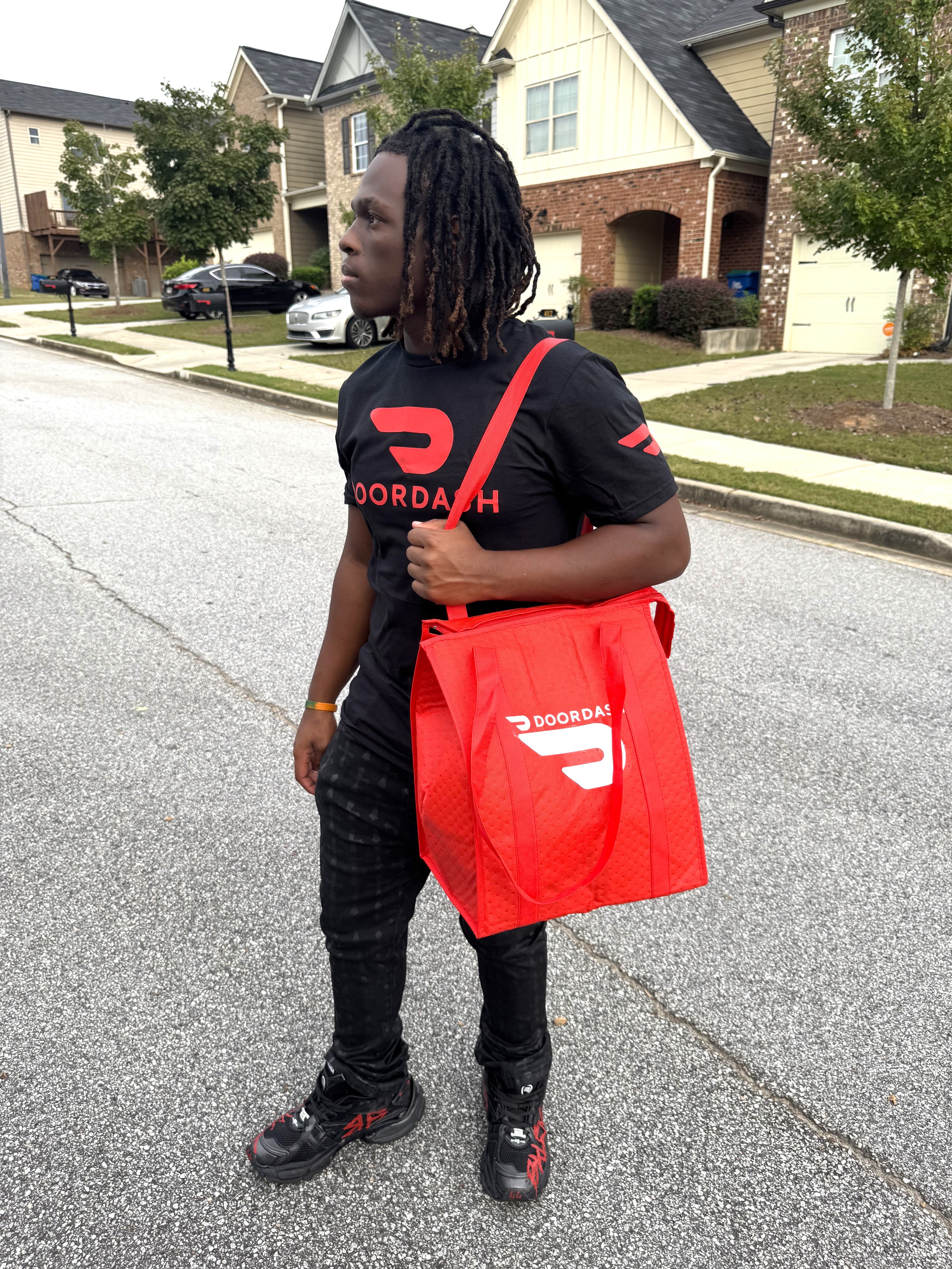 Reflective DoorDash Delivery Tshirt