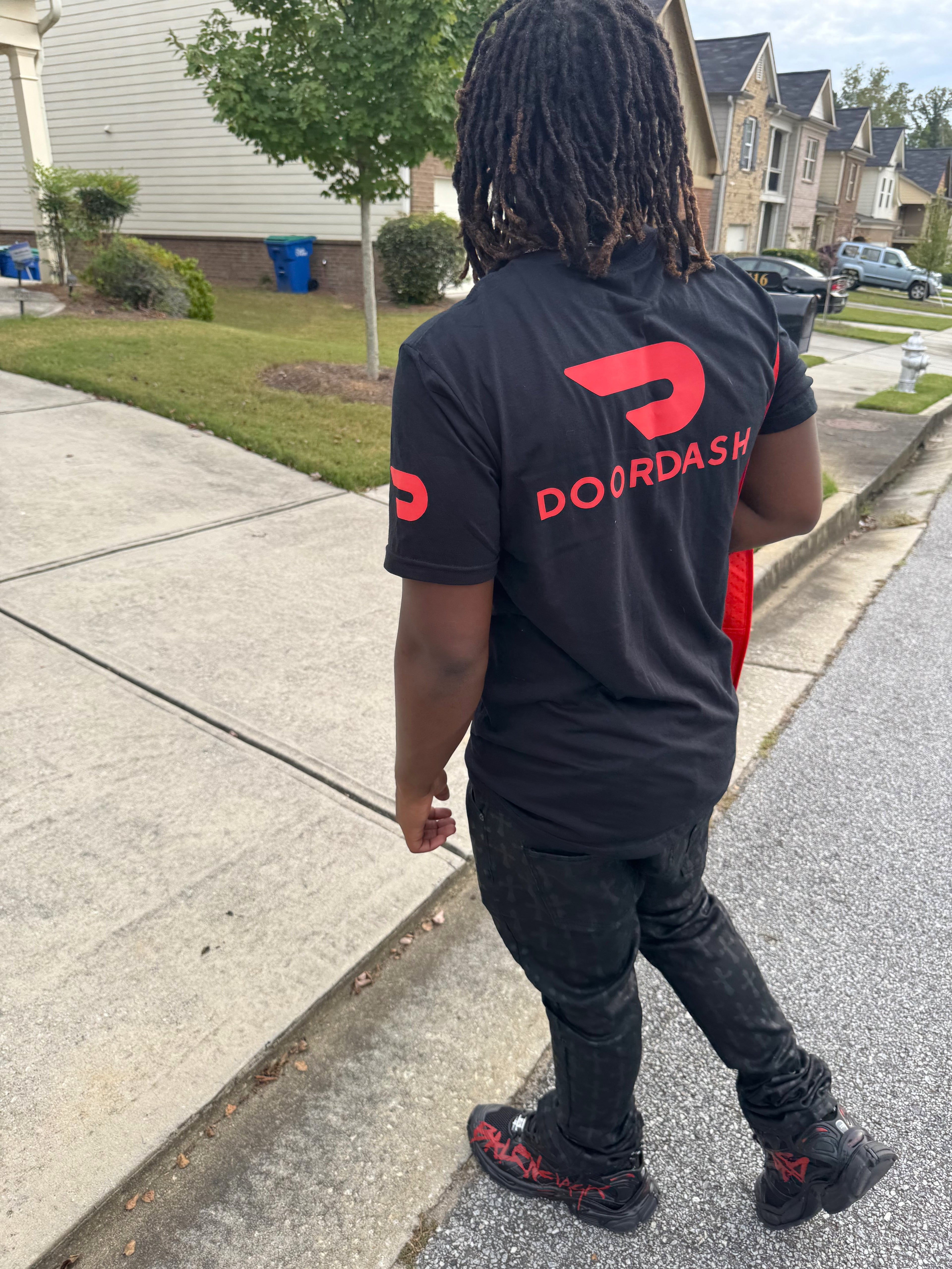 Reflective DoorDash Delivery Tshirt