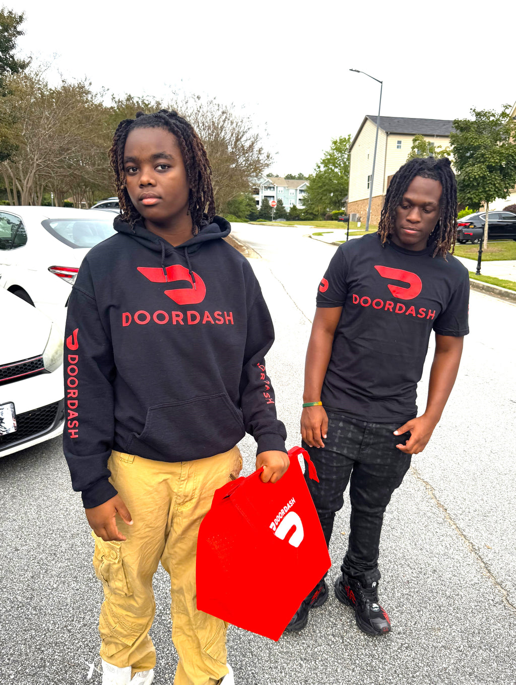 Reflective DoorDash Delivery Tshirt