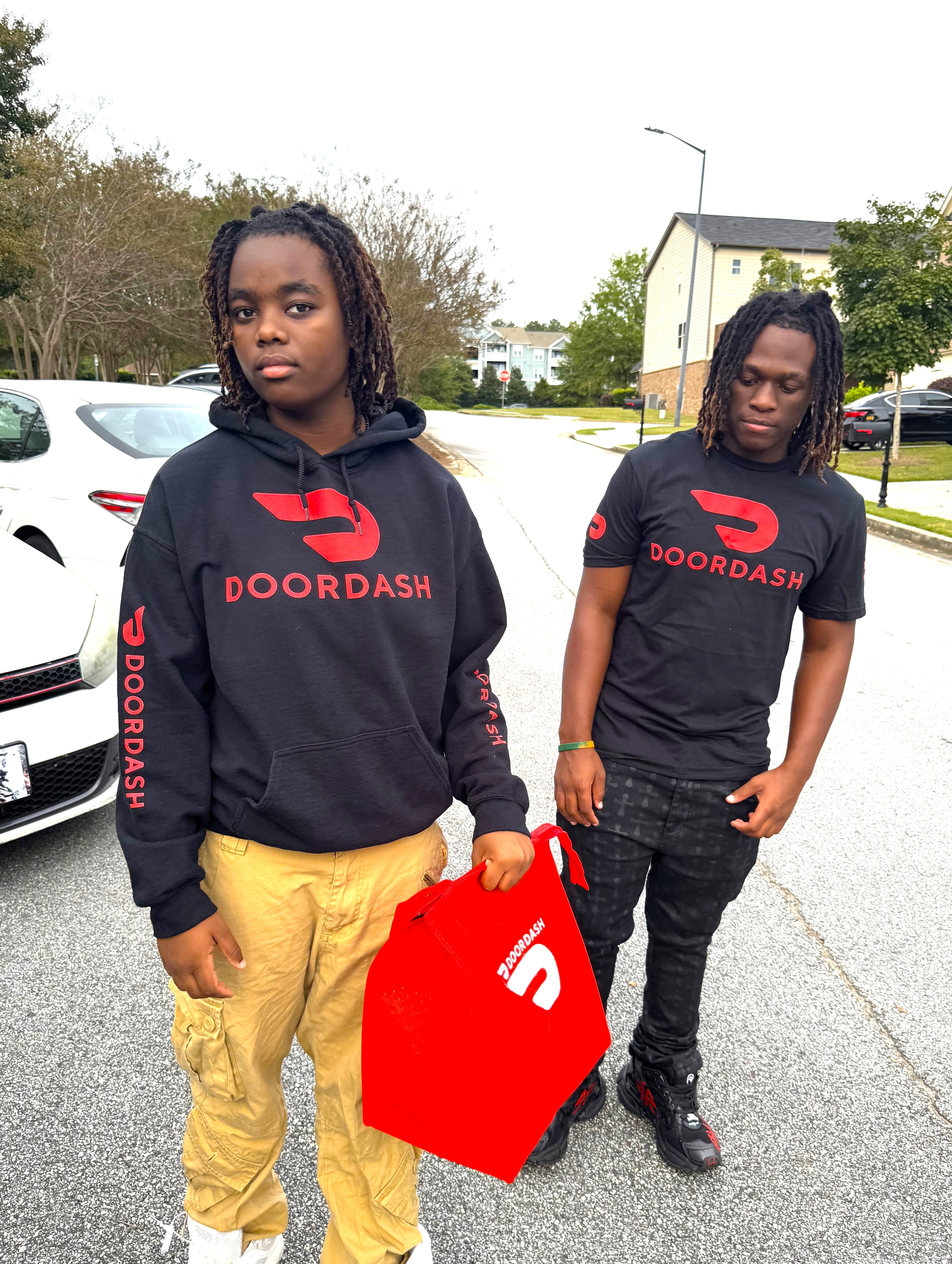 Reflective DoorDash Delivery Tshirt