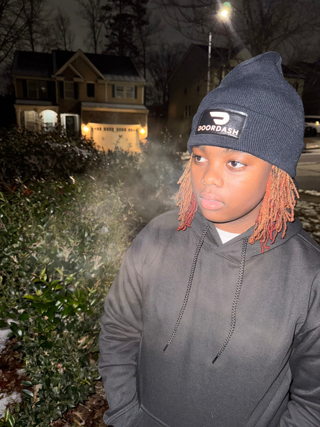 Reflective Beanie DoorDash Knit Cap