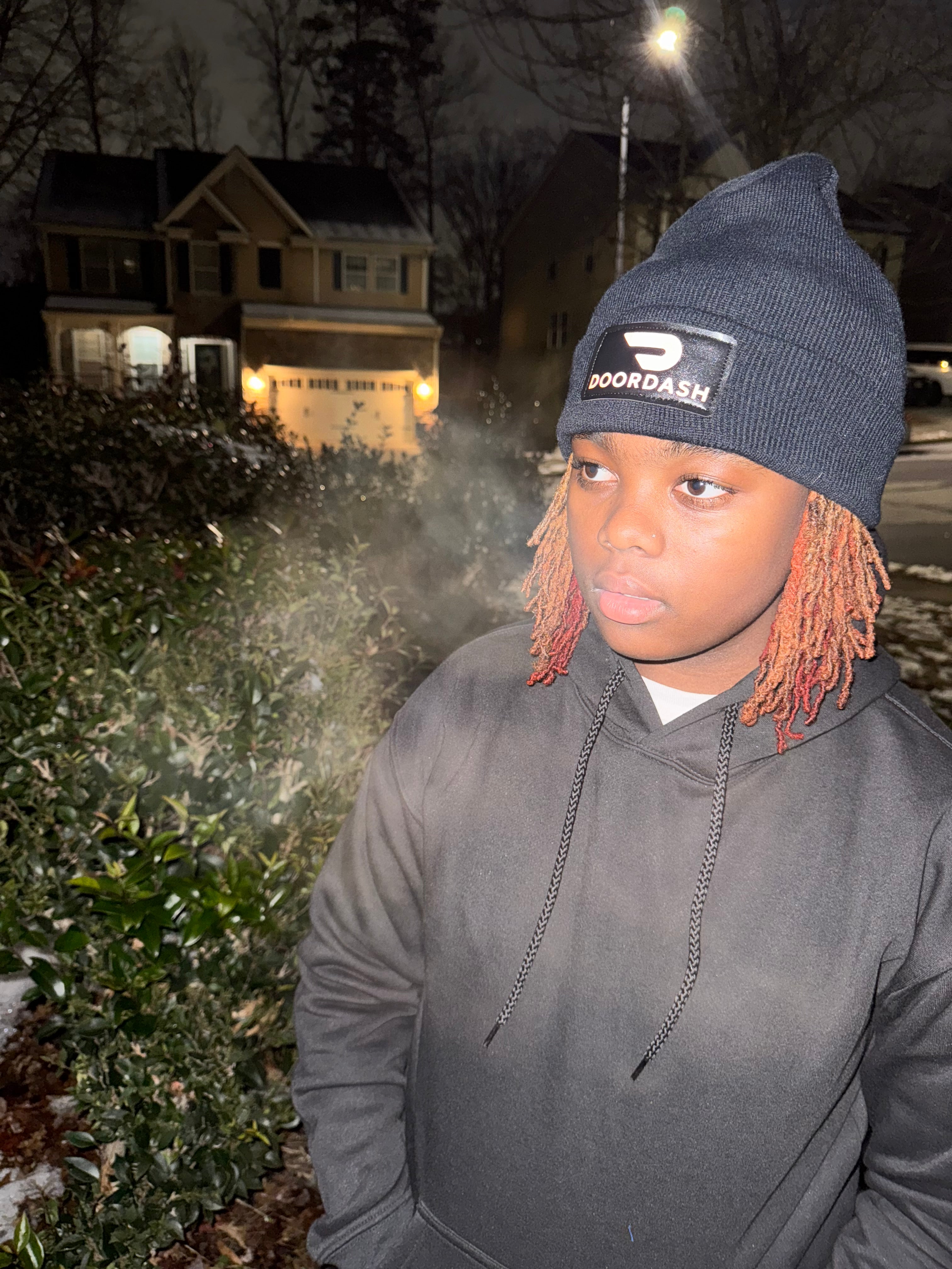 Reflective Beanie DoorDash Knit Cap