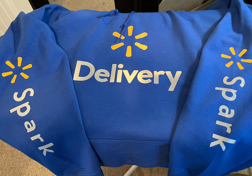 Reflective Walmart / Spark Delivery Hoodie
