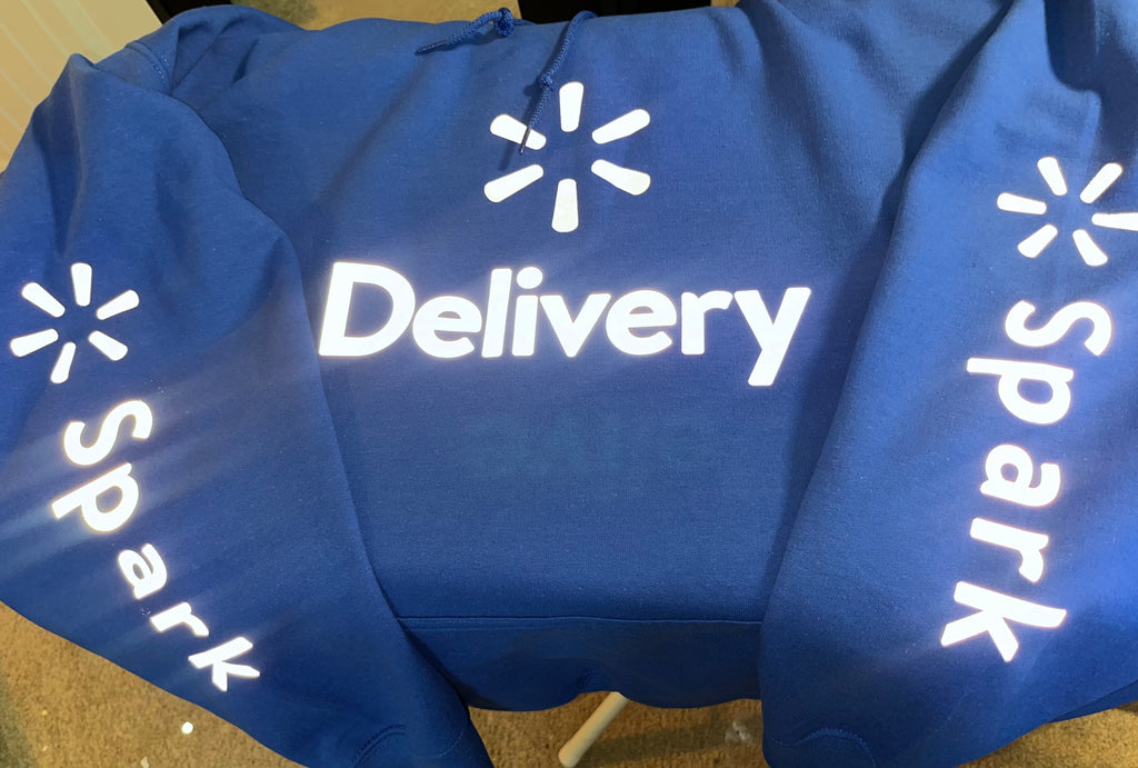 Reflective Walmart / Spark Delivery Hoodie