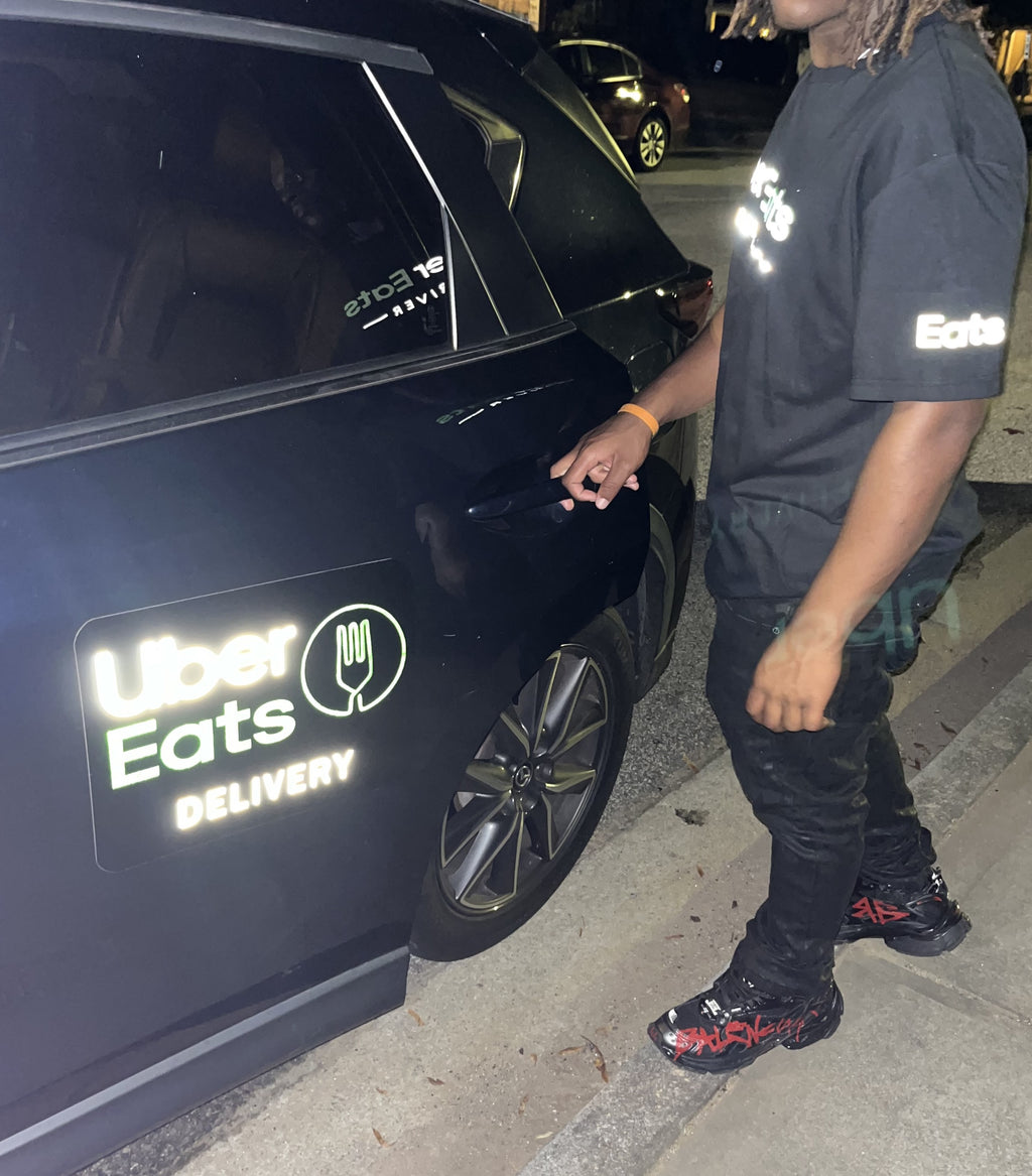 Reflective Uber Eats Delivery Tshirt - UberEats