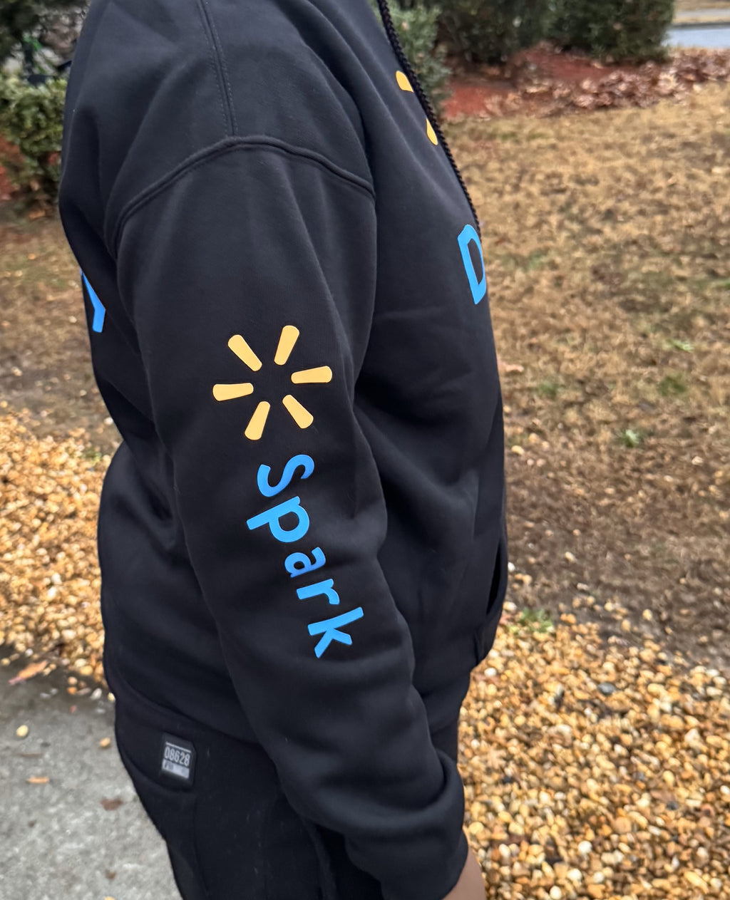 Reflective Walmart / Spark Delivery Hoodie