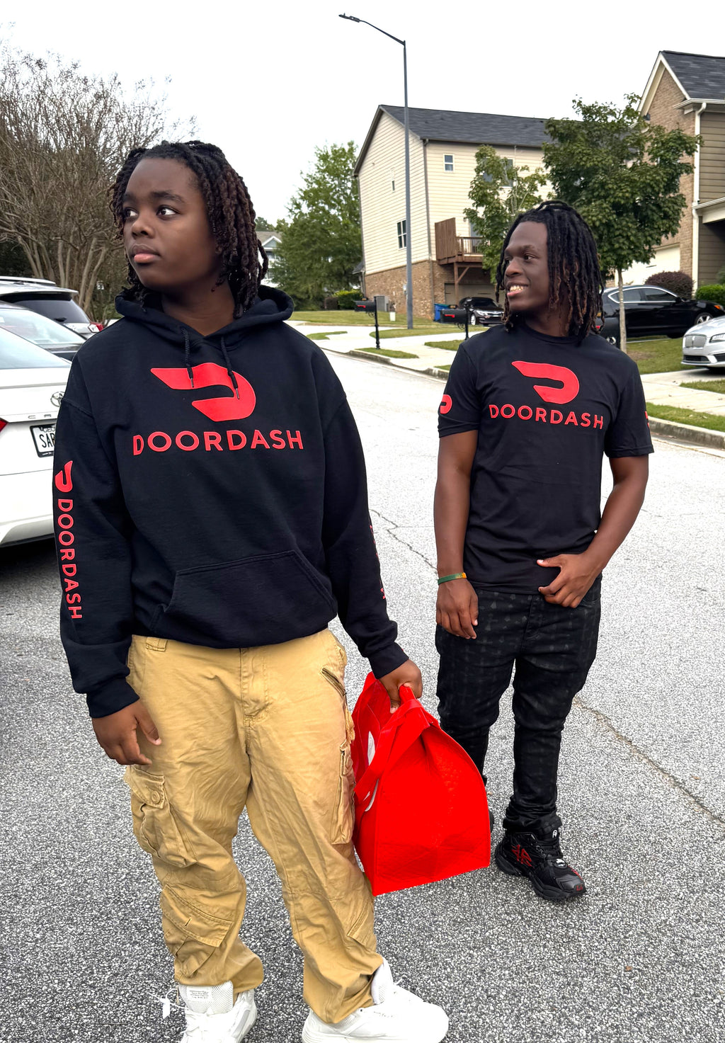 Reflective DoorDash Delivery Hoodie