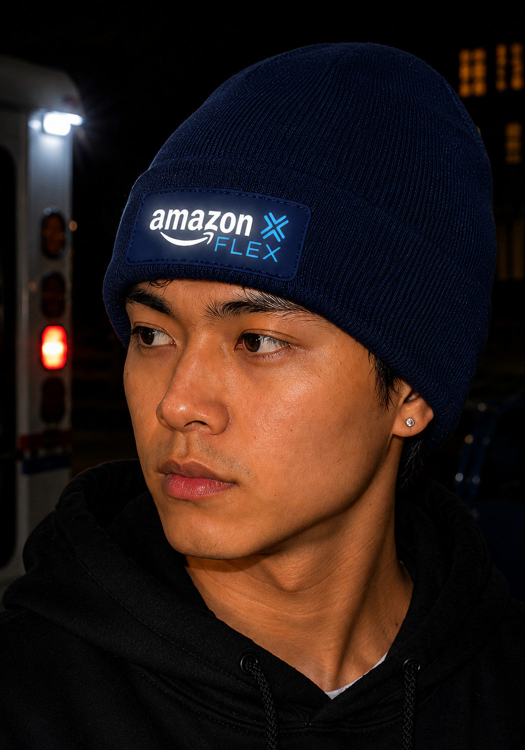 Reflective Beanie Amazon Flex Knit Cap