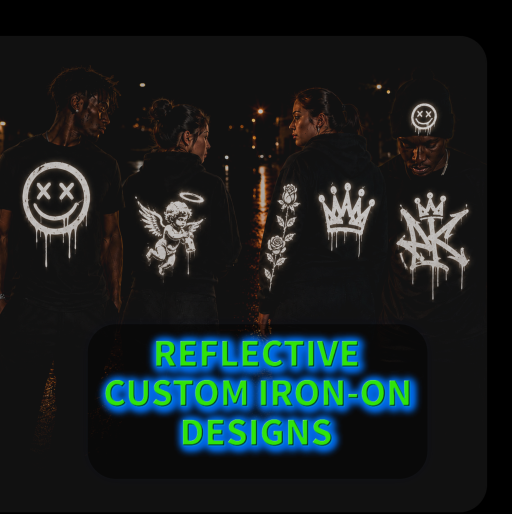 Reflective Iron-On Design (Custom Image)