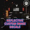 Reflective Permanent Decal (Custom Image)