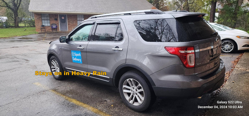 Reflective Walmart Spark Car Magnet - Removable