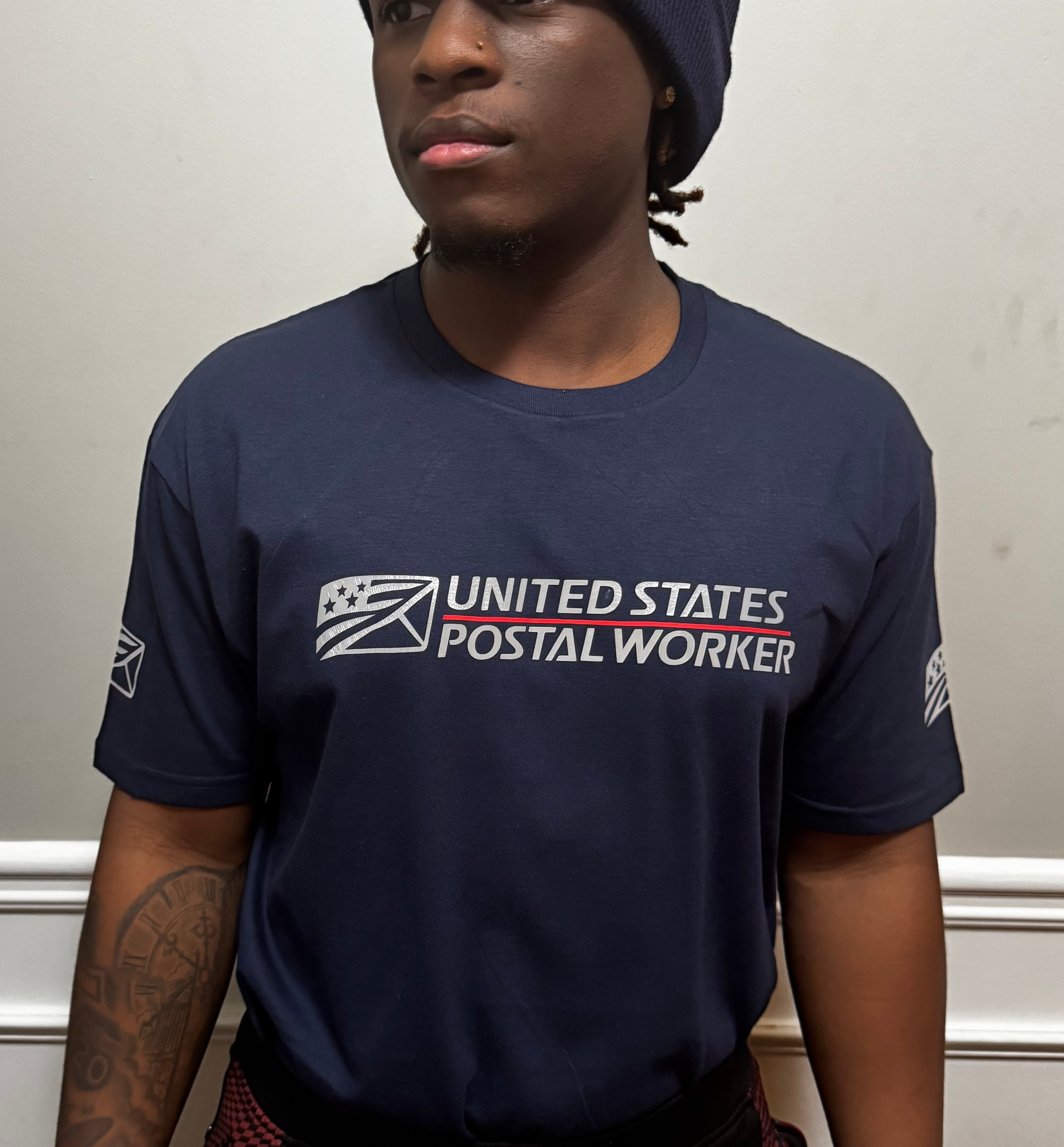 Reflective US Postal Worker Tshirt