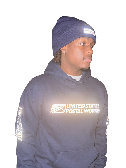 Reflective Beanie Postal Worker Knit Cap