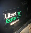 Reflective UberEats Car Magnet - Removable
