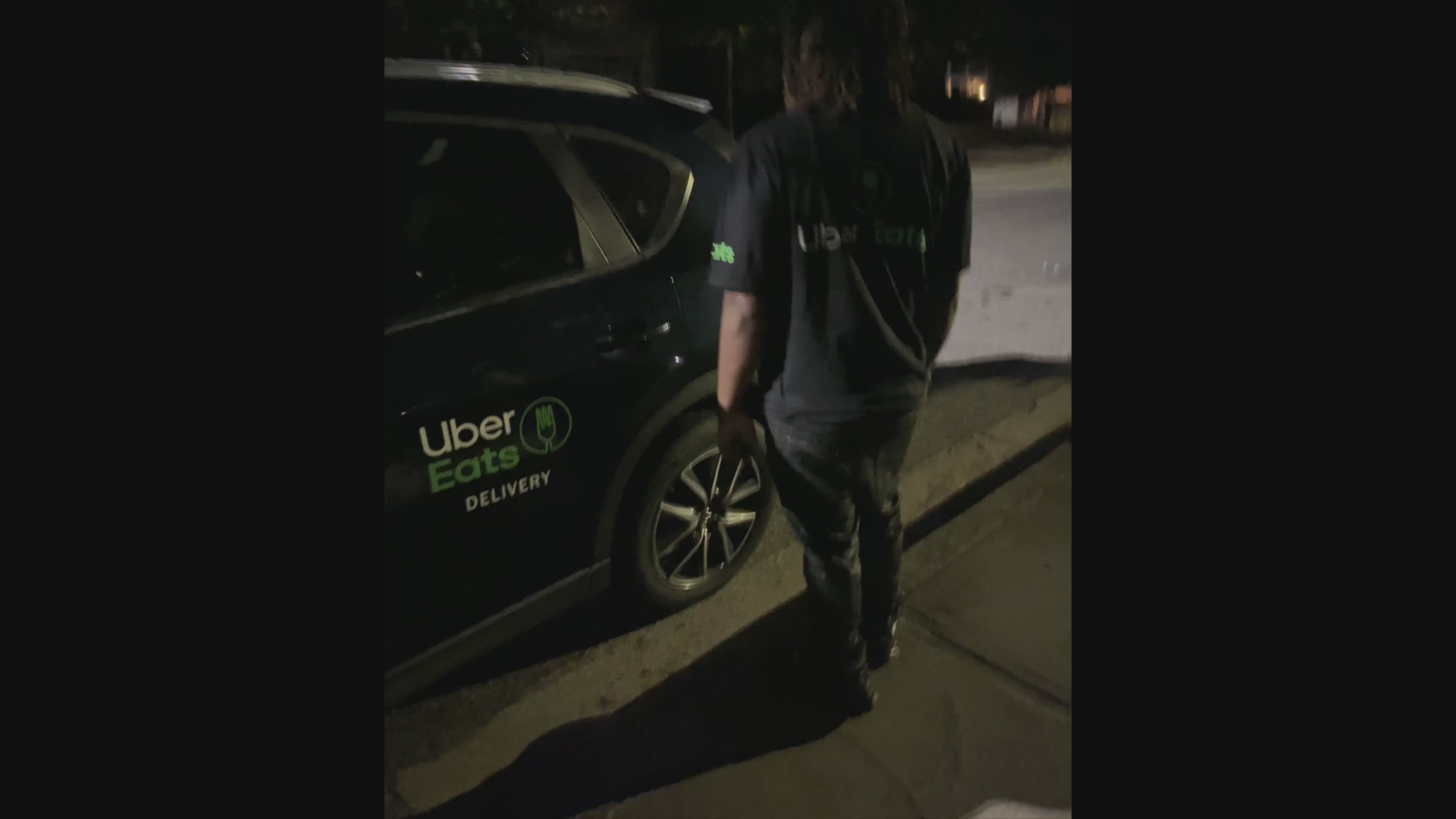 Reflective Uber Eats Delivery Tshirt - UberEats