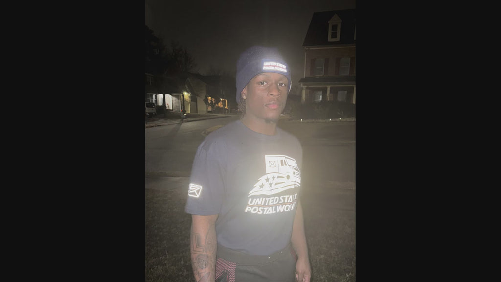 Reflective US Postal Worker Tshirt
