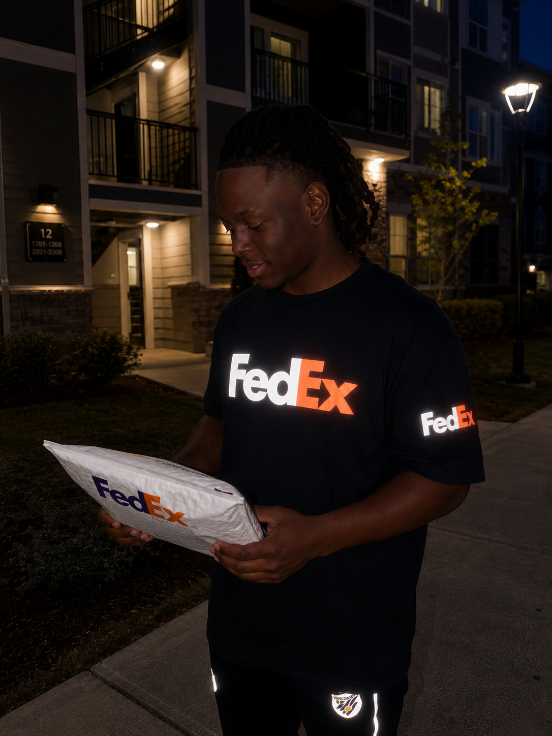 Reflective FedEx Tshirt