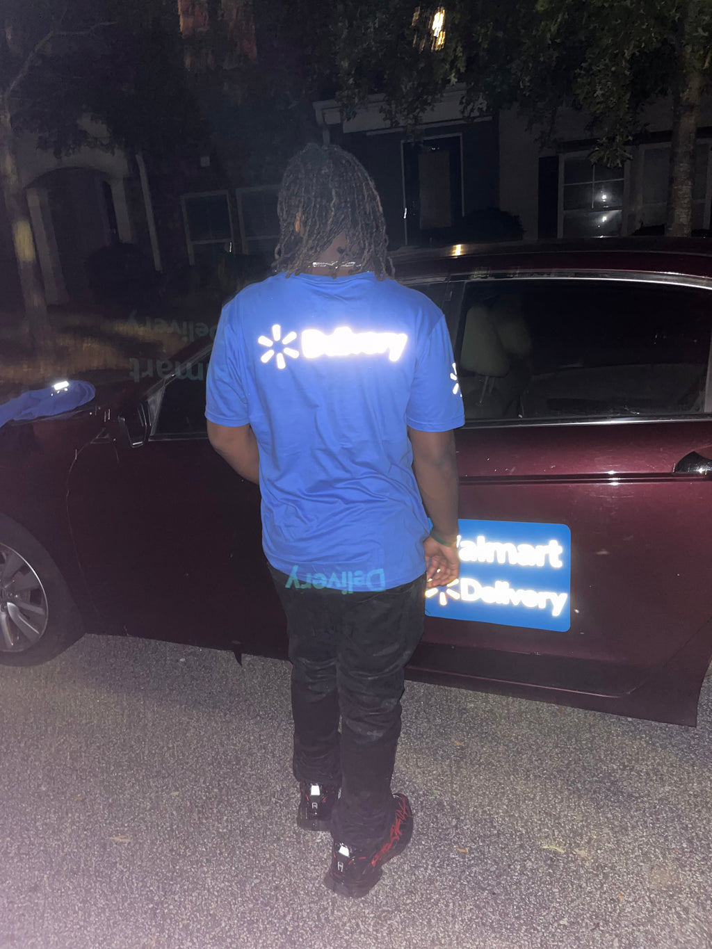 Reflective Walmart / Spark Delivery Tshirt