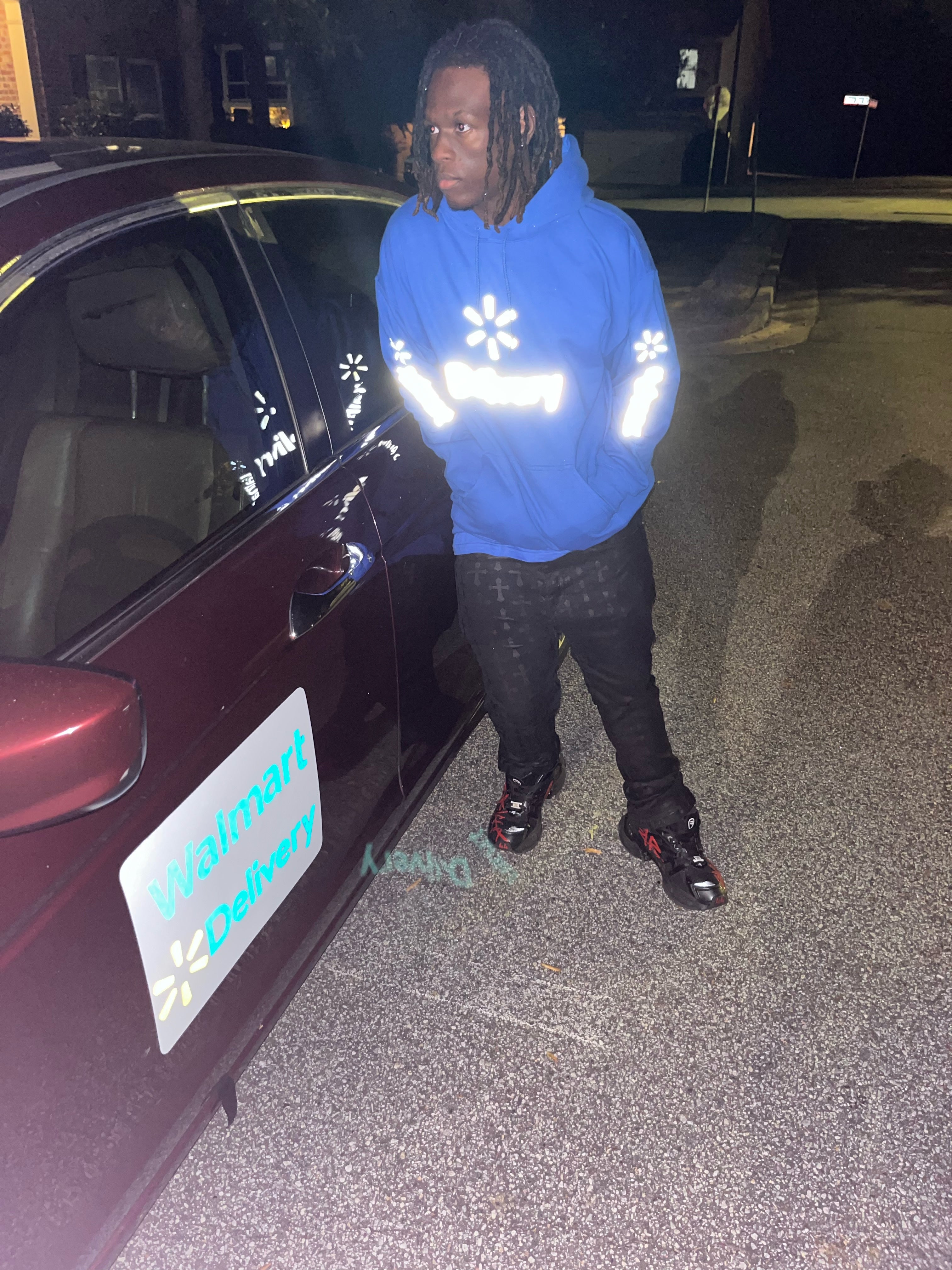 Reflective Walmart / Spark Delivery Hoodie