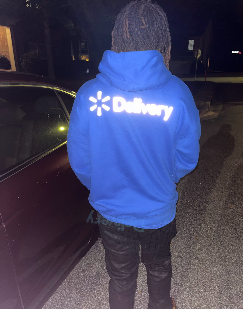 Reflective Walmart / Spark Delivery Hoodie
