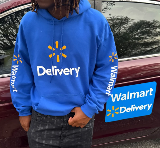 Reflective Walmart / Spark Delivery Hoodie